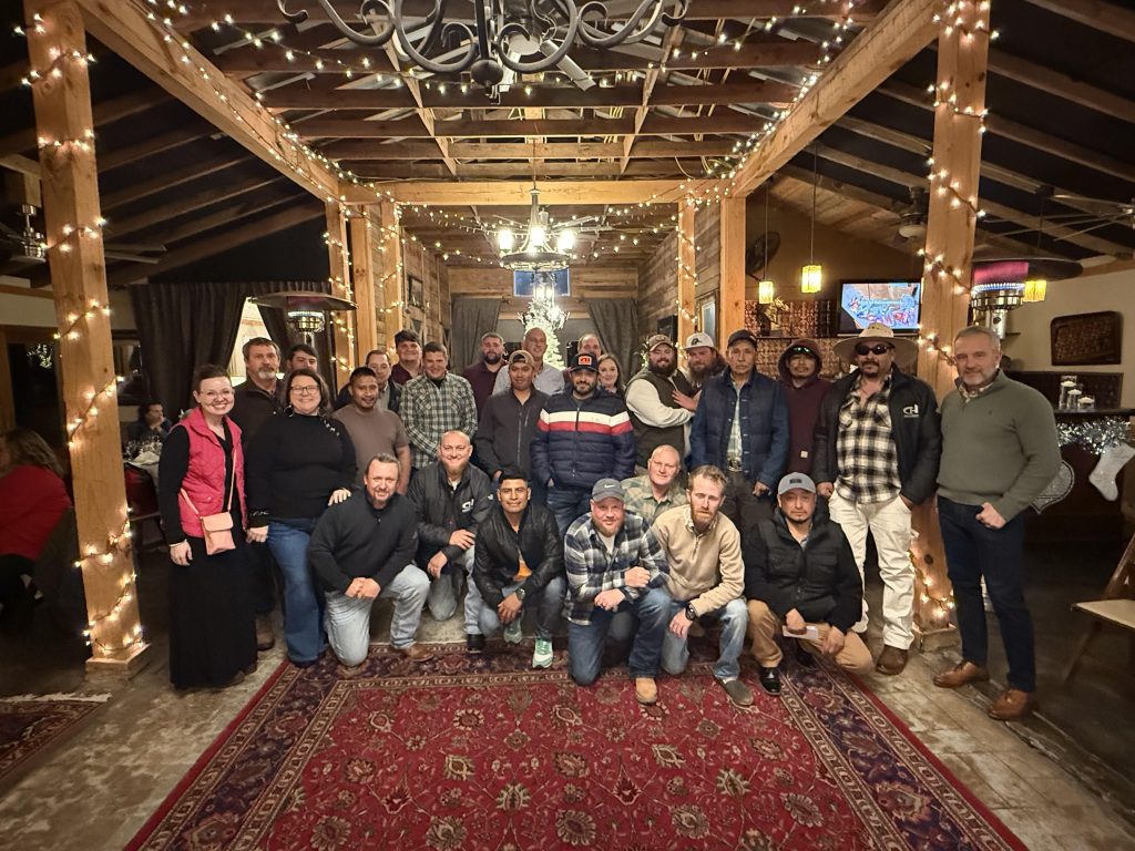 Collins Hammett Holiday Team Picture